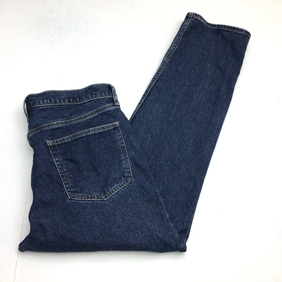Gap Women's Jeans 90's Straight Leg High Rise Stretch size 12 length 30" - Picture 8 of 8